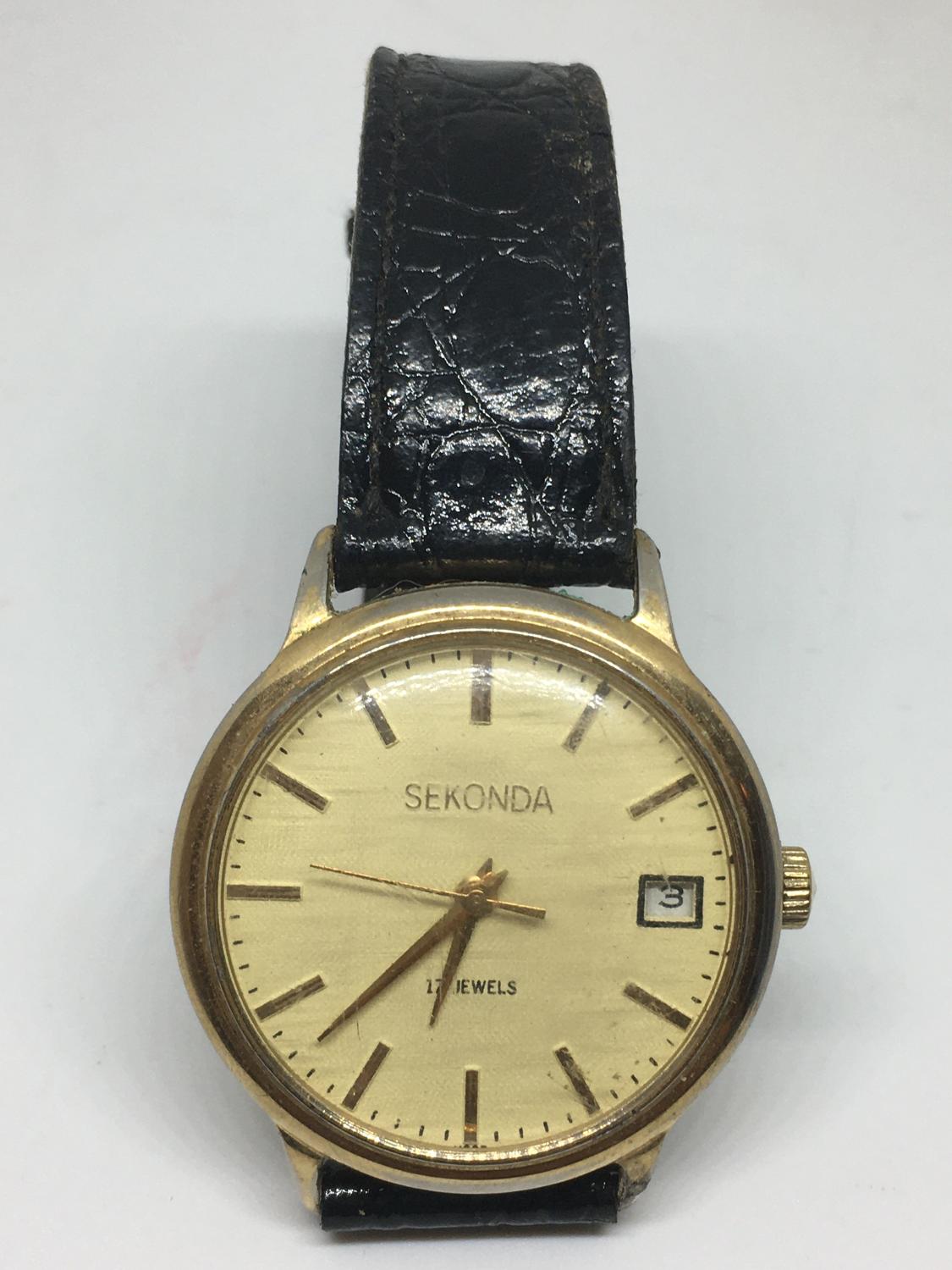 Gent's Vintage Sekonda Wristwatch 17 Jewels