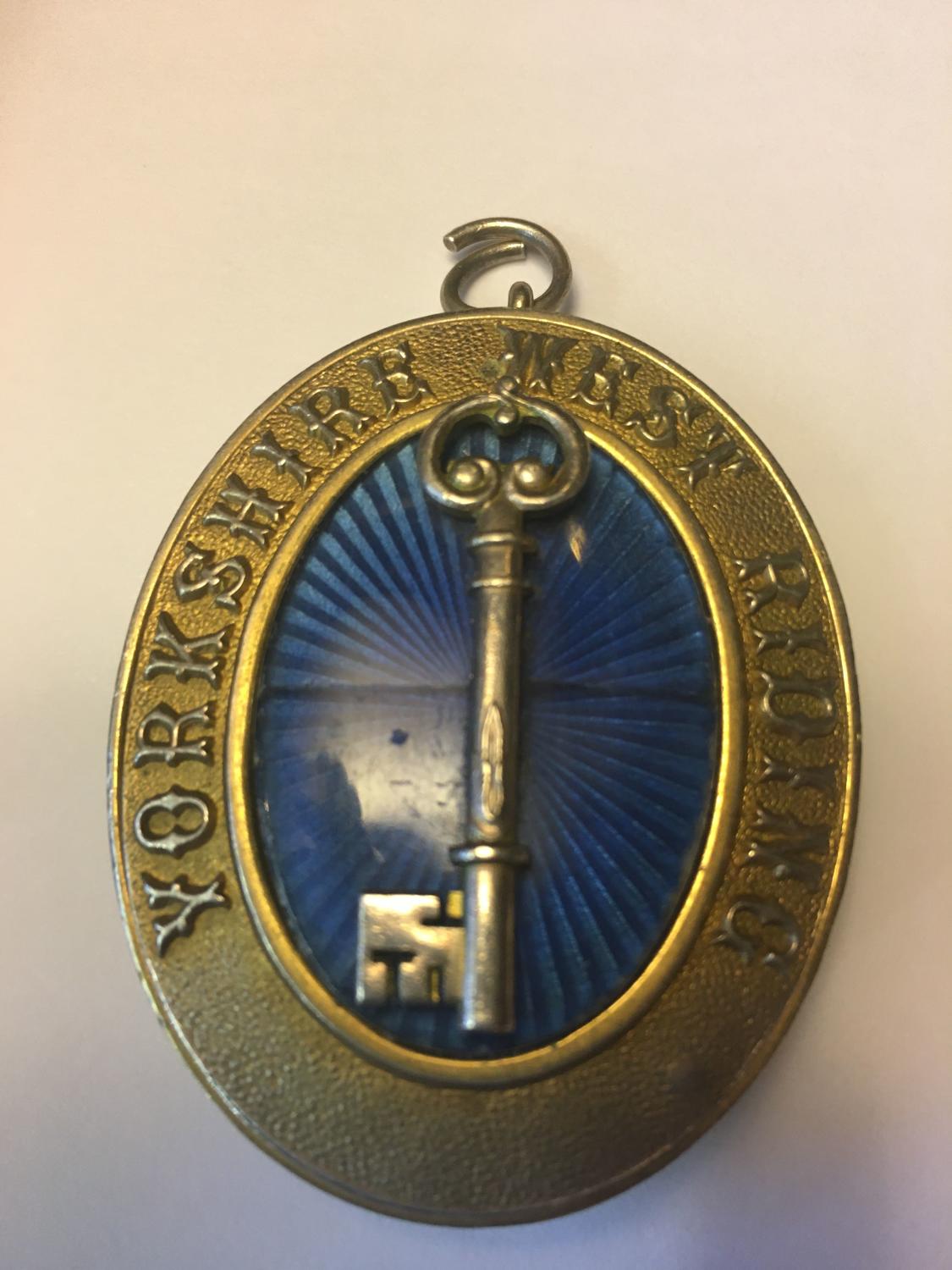 Hallmarked Silver Masonic Collar Jewel