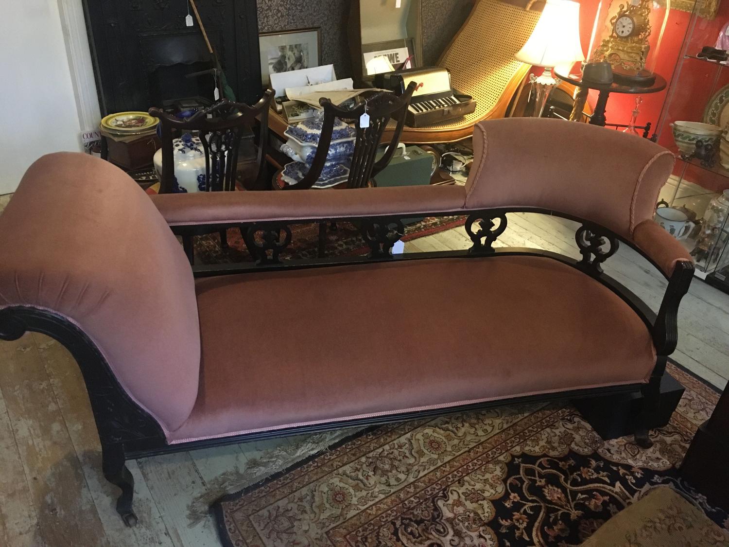 Edwardian Tub Ended Chaise Lounge