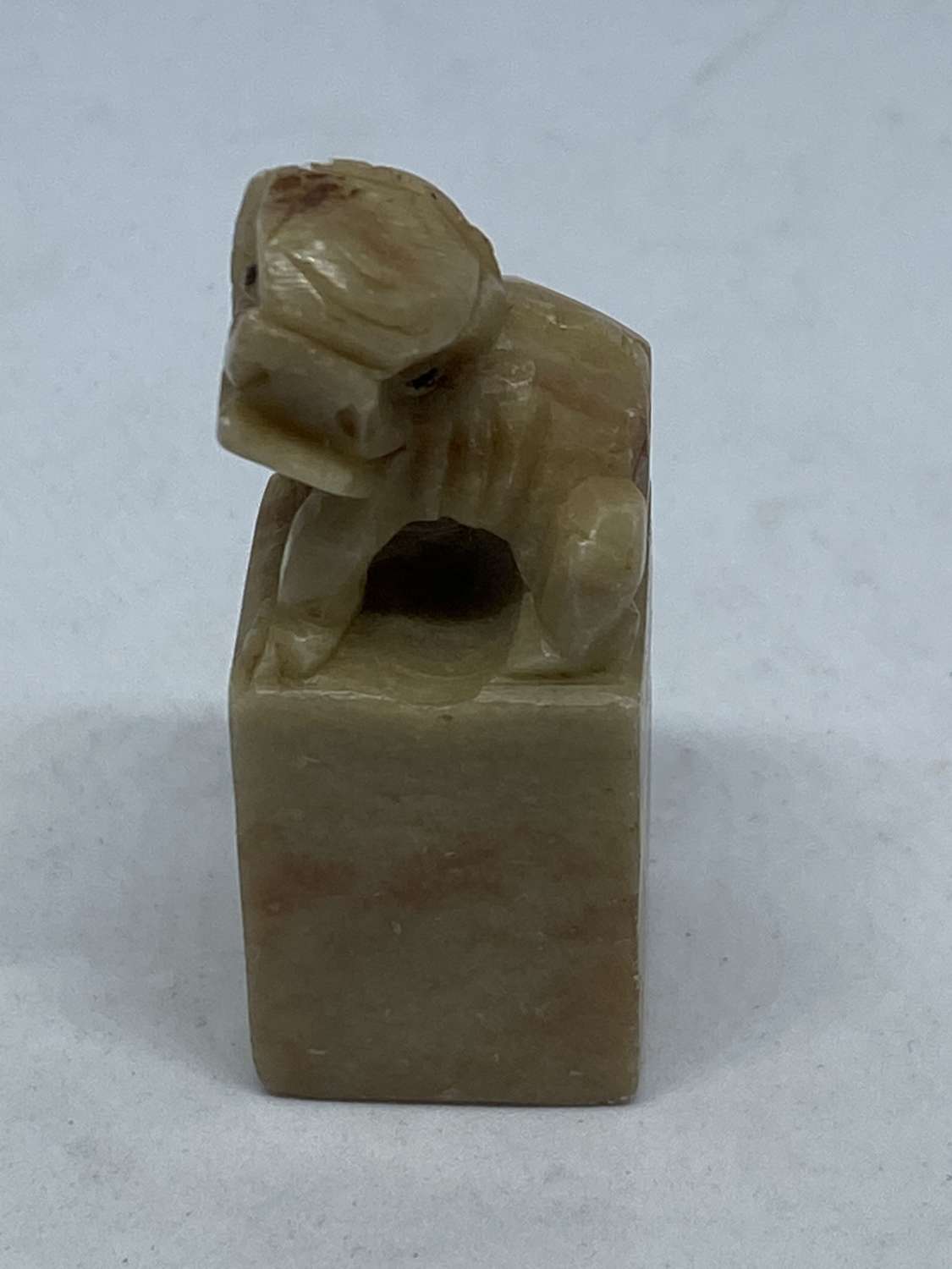 Carved Chinese Soapstone Dog Of Foo