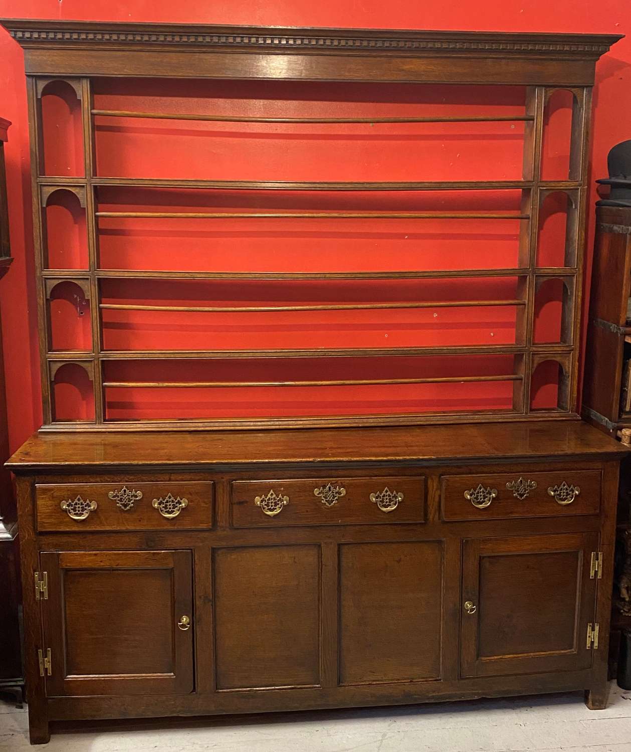 Fine George III Oak Dresser