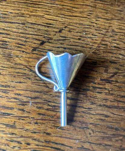 Silver Perfume Bottle Funnel