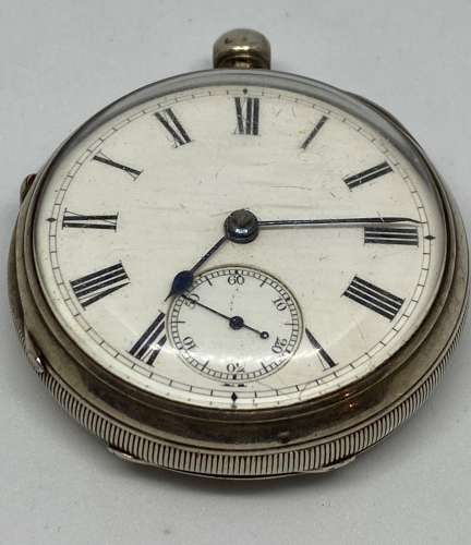 Silver Fusee Pocket Watch Chester 1891