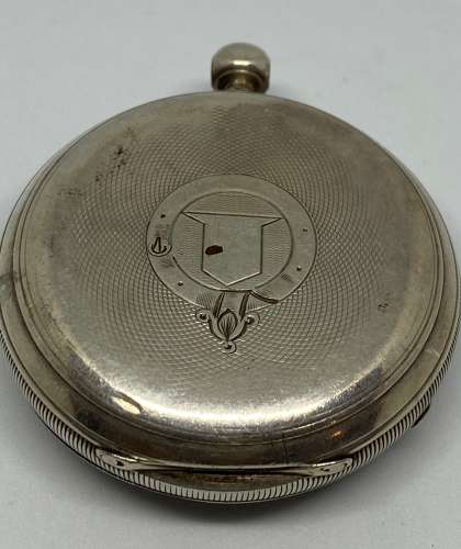 Silver Fusee Pocket Watch Chester 1891