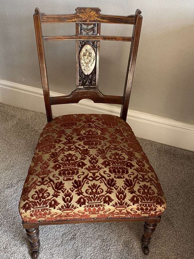Victorian Rosewood Nursing Chair
