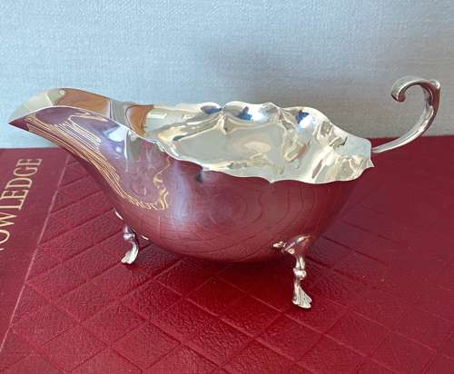 Silver Sauce Boat