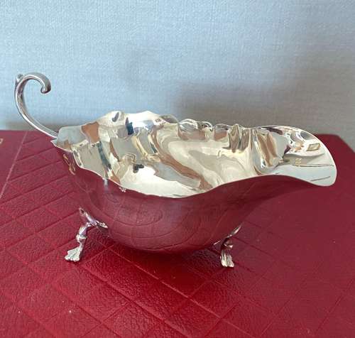 Silver Sauce Boat