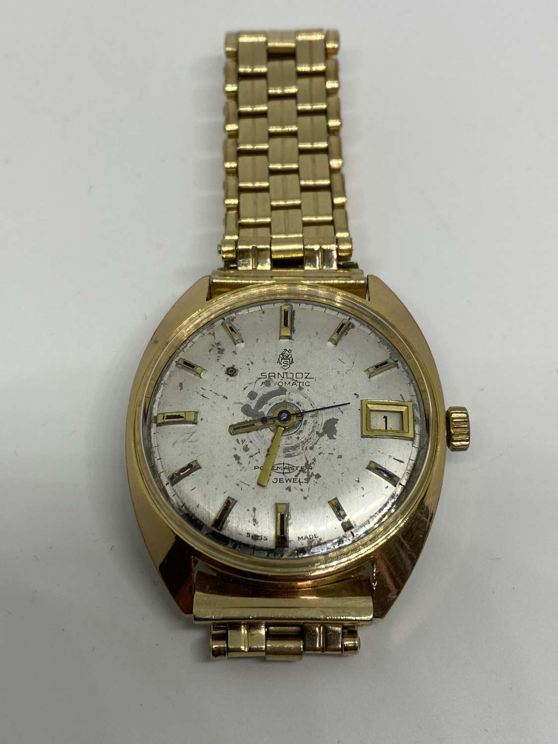 Gents Sandoz Polemaster Automatic 25 Jewel Wrist Watch