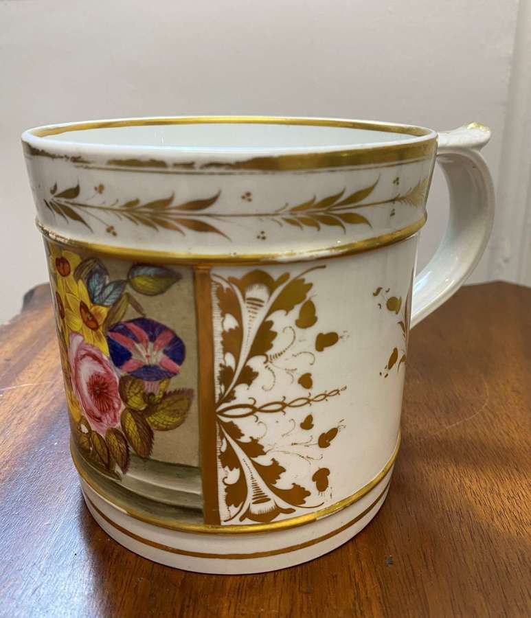 Early 19thC Derby Porcelain Porter Mug