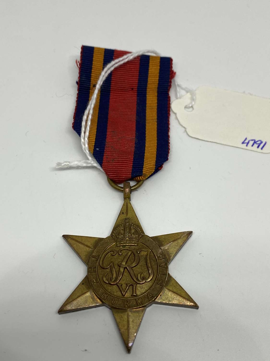 WW2 Burma Star Medal