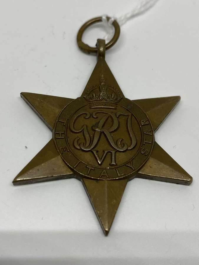 WW2 Italy Star Medal