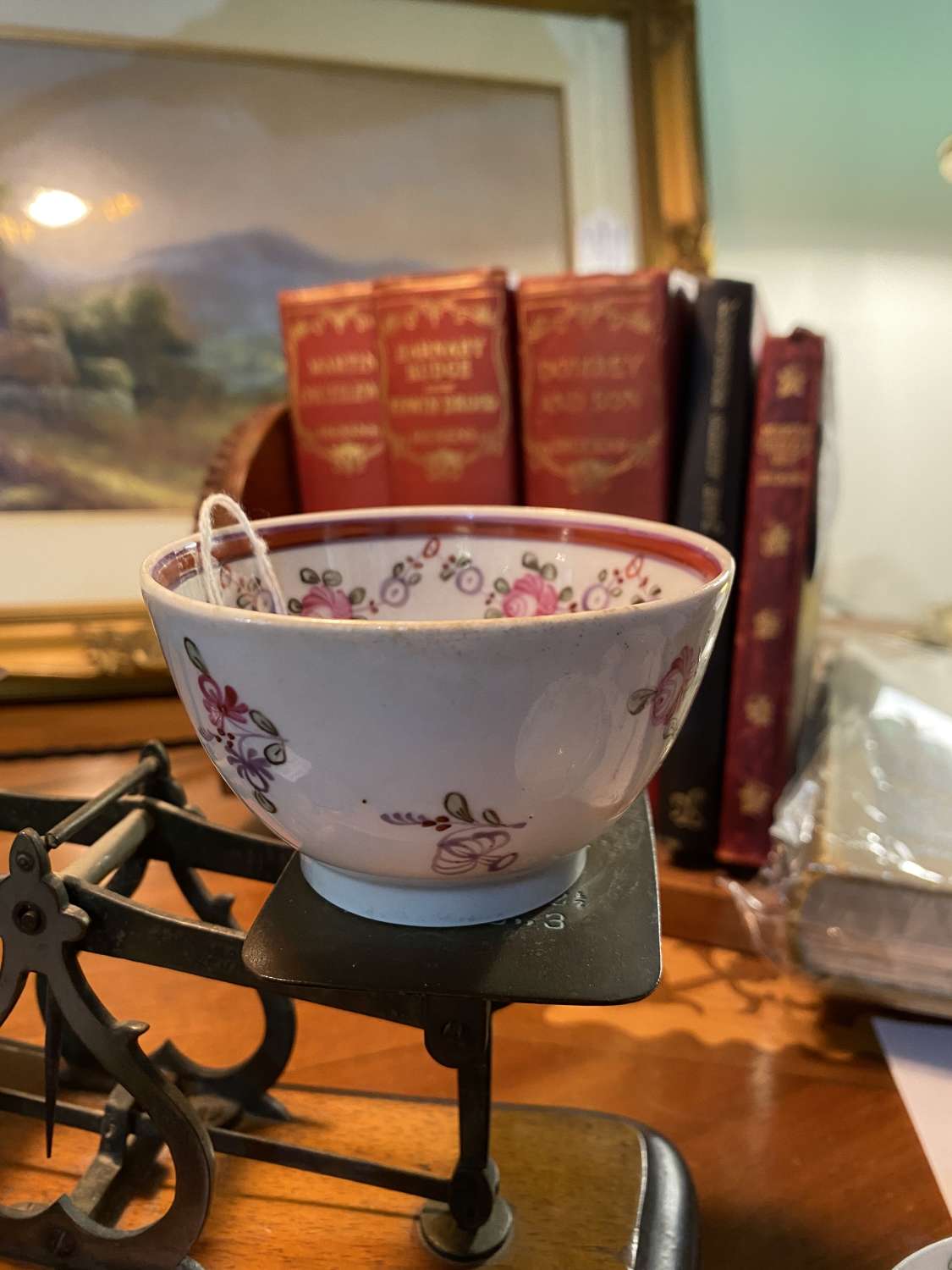 Late 18th Century English Porcelain Tea Bowl