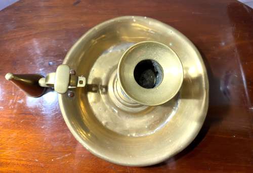 Georgian Brass Ejector Chamberstick