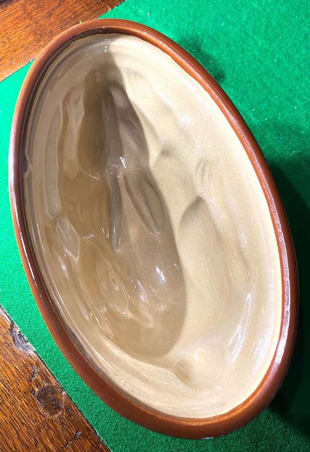Vintage Ceramic Rabbit Jelly Mould