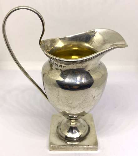 Fine Chester Silver Cream Jug