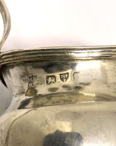 Fine Chester Silver Cream Jug
