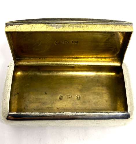Georgian Silver Snuff Box