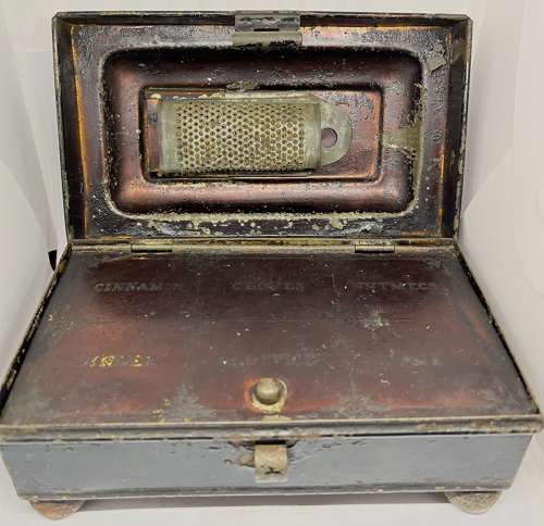 Toleware Spice Tin With Grater