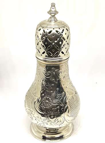 Victorian Silver Sugar Caster