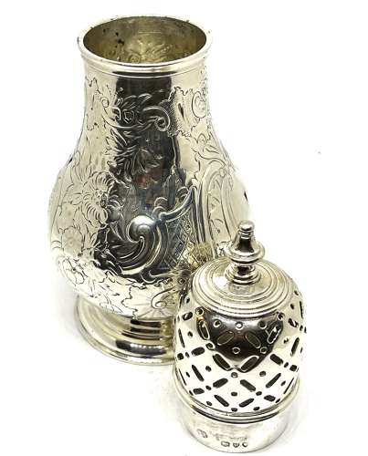 Victorian Silver Sugar Caster
