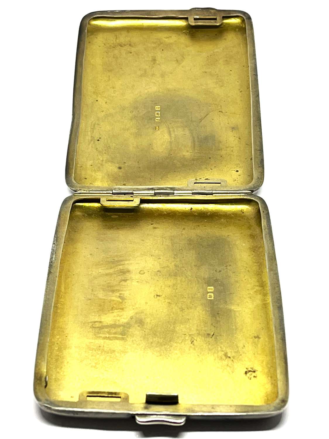 Heavy Silver Cigarette Case