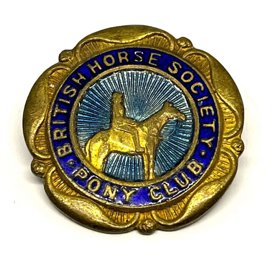British Horse Society Badge