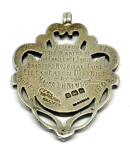 Silver & Enamel Medal