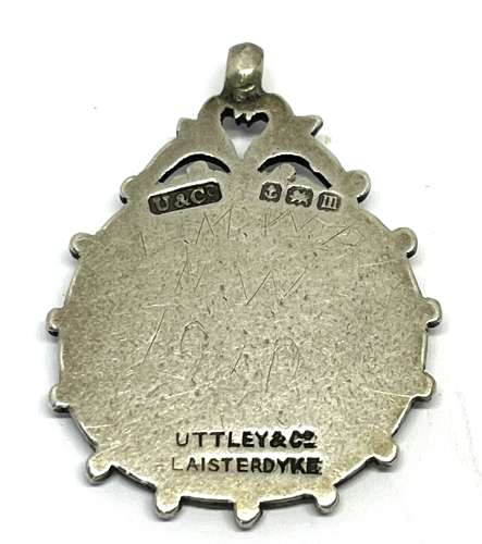 Silver & Enamel Medal