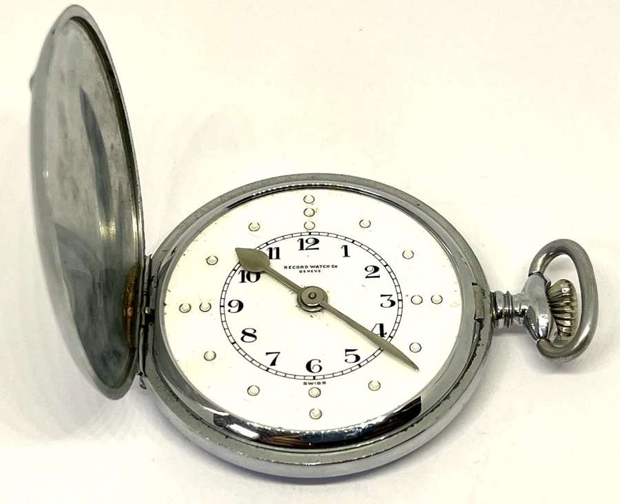 Braille Pocket Watch By Record Watch Co.