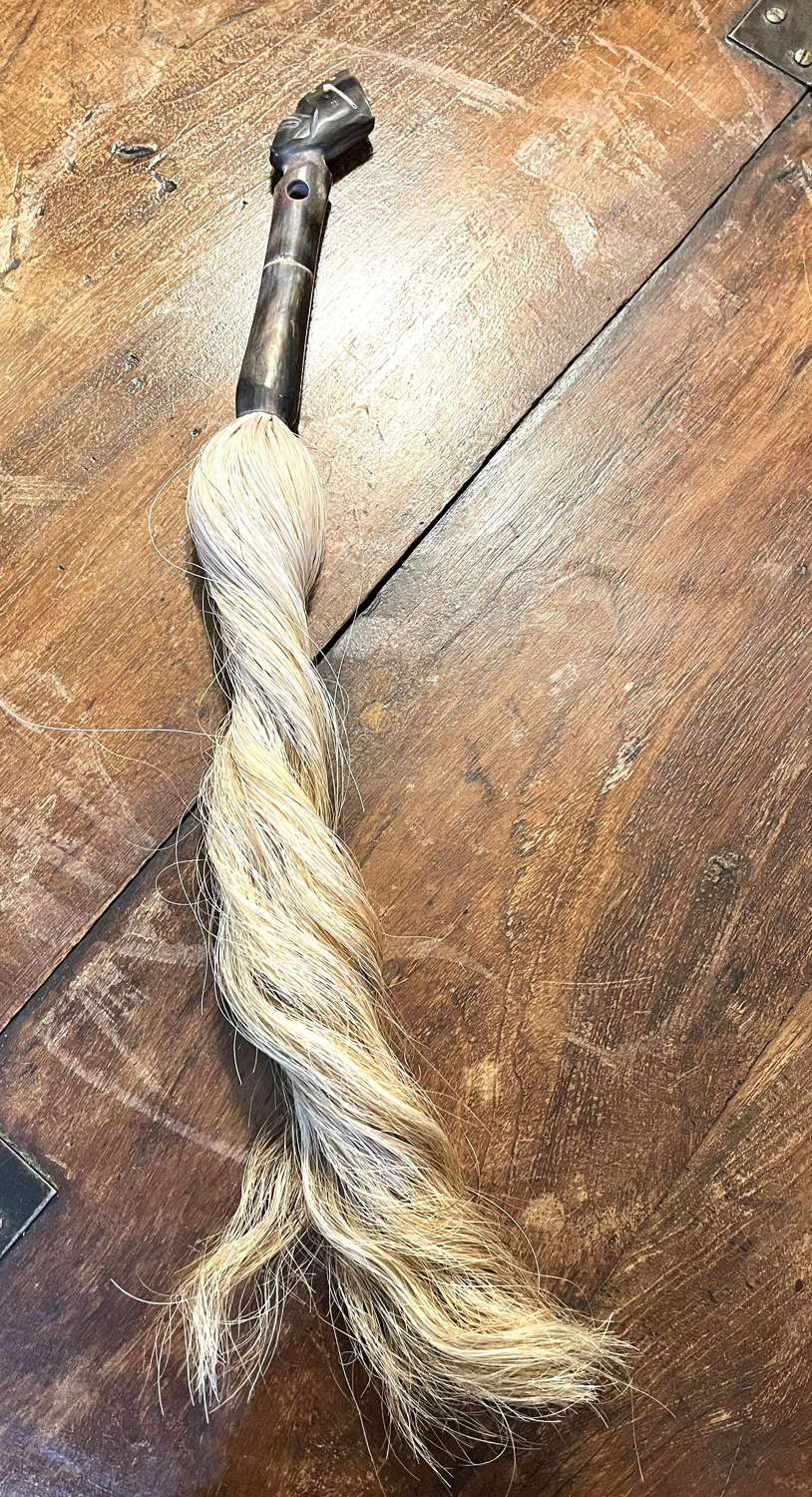 Antique Tribal Horse Hair Whip