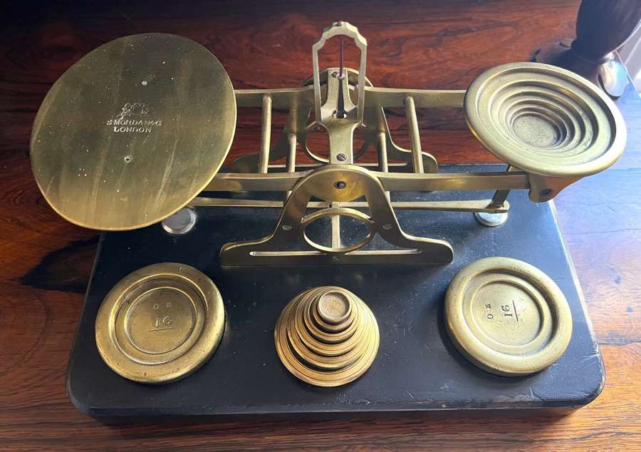 Sampson & Mordan Brass Postal Scales