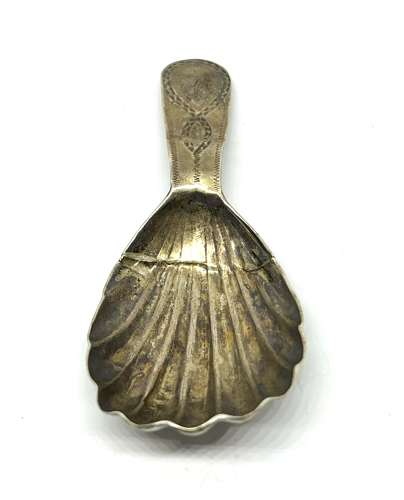 Georgian Silver Caddy Spoon