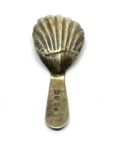 Georgian Silver Caddy Spoon