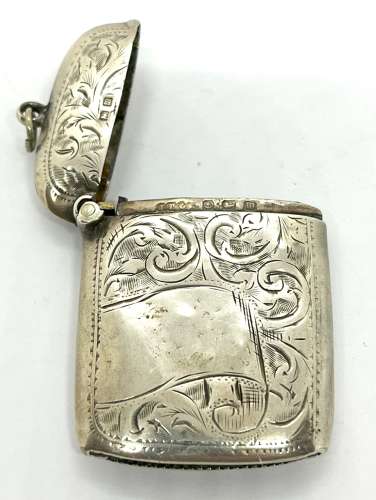 Silver Vesta Case