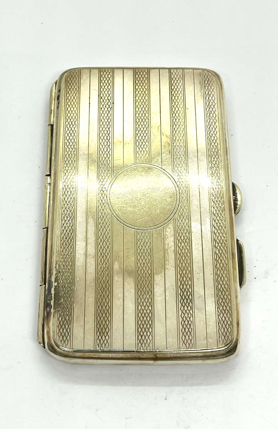Silver Plated Cigarette Case