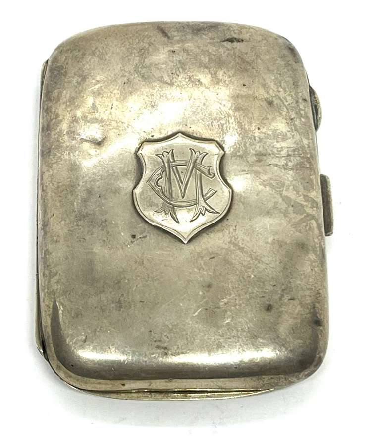 Antique Silver Cigarette Case