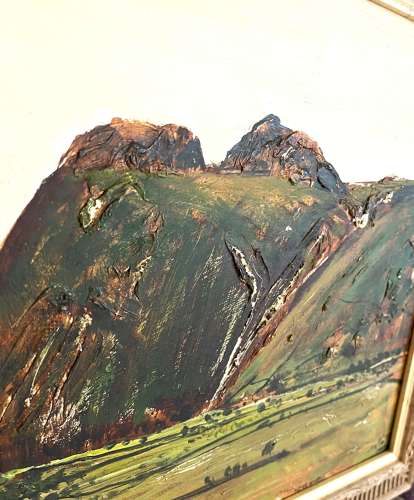 Peter Brook RBA (1927-2009) Oil On Board