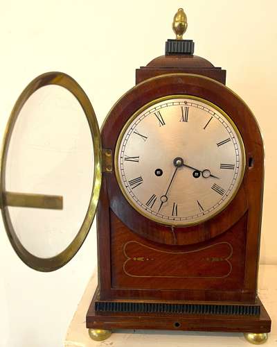 Bracket Clock With Edwardian French Movement