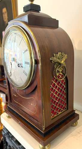 Bracket Clock With Edwardian French Movement