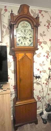 George III Oak Longcase Clock George Brown Beverely