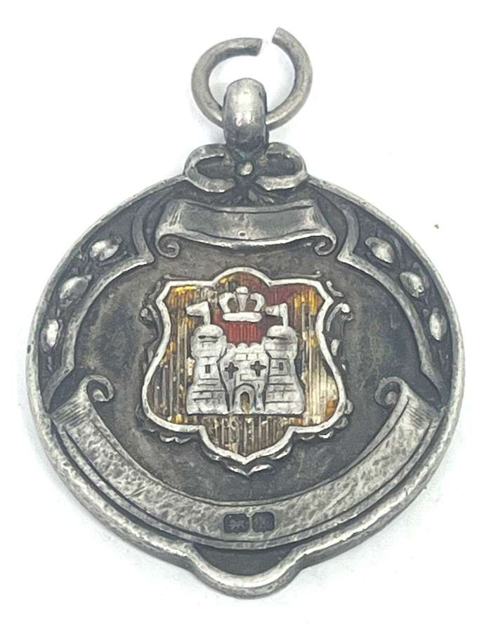 Silver & Gold Fob Medal