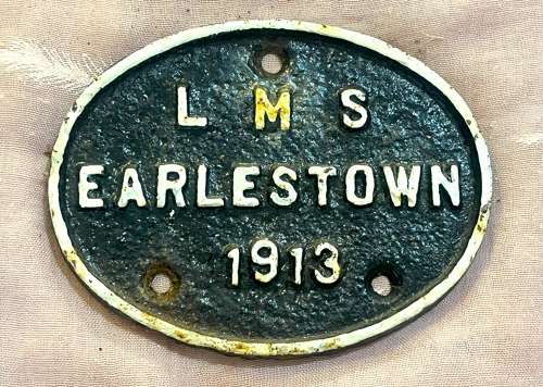 LMS Railways Wagon Plate 1913