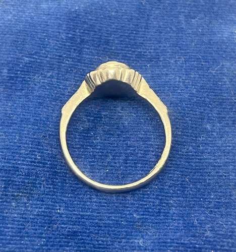 Silver & Cameo Ring