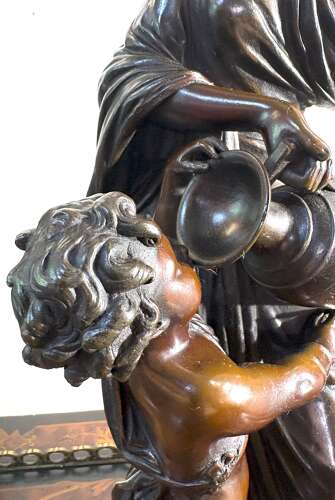 Large Bronze Figure After Marcel Debut