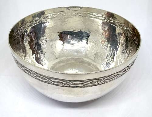 Rare Birmingham Guild Of Handicrafts Silver Bowl