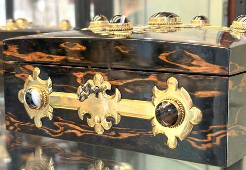 Coromandel & Agate Fitted Games Box