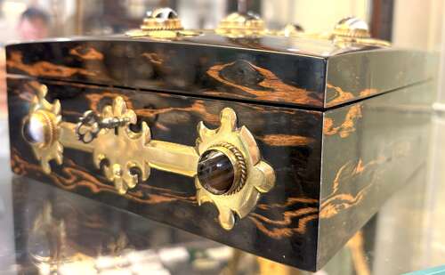Coromandel & Agate Fitted Games Box