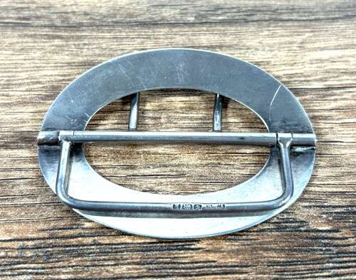 Silver & Enamel Buckle