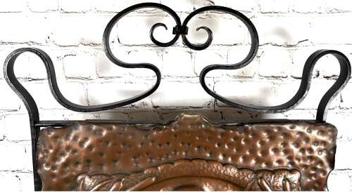 Arts & Crafts Copper Fire Guard