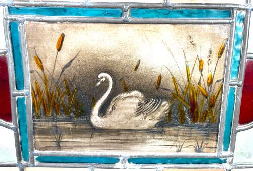 Stained Glass Fire Screen